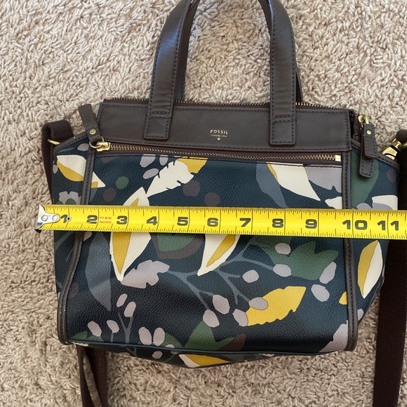 Fossil Tessa Satchel Floral Bag - Picture 15 of 15